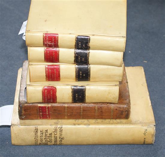 Flechier, Esprit, 1632-1710 - Historia del Senor Cardenal D. Francisco Ximenez de Cisneros, calf, 8vo, Pedro Marin, Madrid, 1773